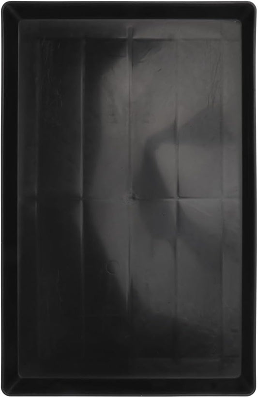 Garneck Replacement Dog Crate Tray Pan - Durable Black Plastic Tray for 43 x 32.5cm Dog Crates - Ideal for Dogs Cats and Small Pets Like Rabbits and Ferrets and Easy to Clean