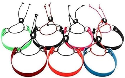 Sparky Pet Co - Surefit ECollar Strap - Bungee Dog Collar - Waterproof - Adjustable - Secure Nexus Wheel Lock - for Electronic Training & Invisible Fence Systems - 3/4" (Yellow Camo)