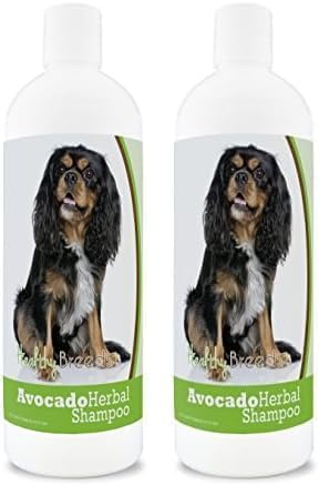 Healthy Breeds Cavalier King Charles Spaniel Avocado Herbal Dog Shampoo 16 oz (Pack of 2)