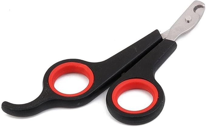 Black Pet Supplies Pet Accessories Trumpet Dog Cat Bird Nail Scissors Nail Clippers Trimmer Pet Grooming Supplies Grooming Brushes, Pets are Good Friends of Mankind Claw Care