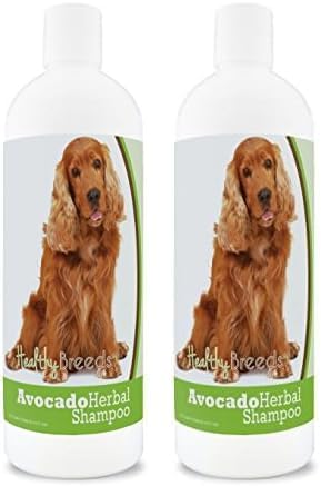Healthy Breeds Cocker Spaniel Avocado Herbal Dog Shampoo 16 oz (Pack of 2)