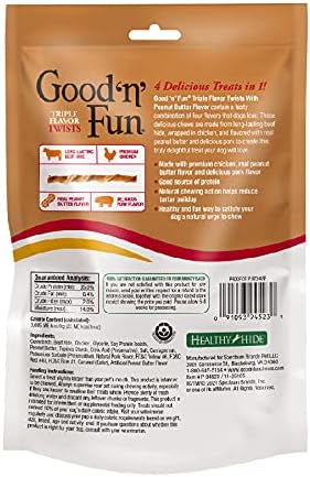 Good ’n’ Fun Triple Flavor Twists, 18 Count (Pack of 3)
