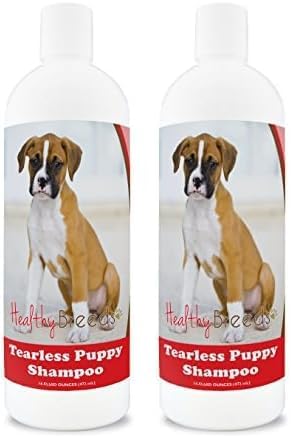 Healthy Breeds Boxer Tearless Puppy Dog Shampoo 16 oz (Pack of 2)