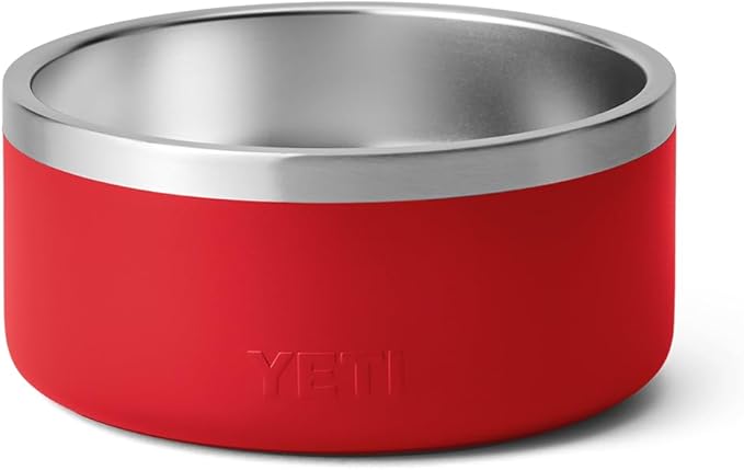 YETI Boomer 4, Stainless Steel, Non-Slip Dog Bowl, Holds 32 Ounces