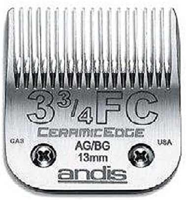 Andis Stainless Steel Pro Quality Grooming Ceramic Edge Clipper Blades Choose Size !(# 40 = .25mm)