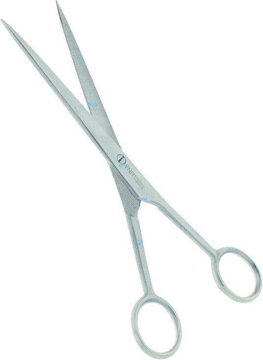 Pet Grooming Scissors, Scissors for Pets, Pet Grooming Tools, Scissor Guard, Cat and Dog Hair Cutting Scissors, Stainless Steel, Professional Shears, Pet Hair Removal (Silver)