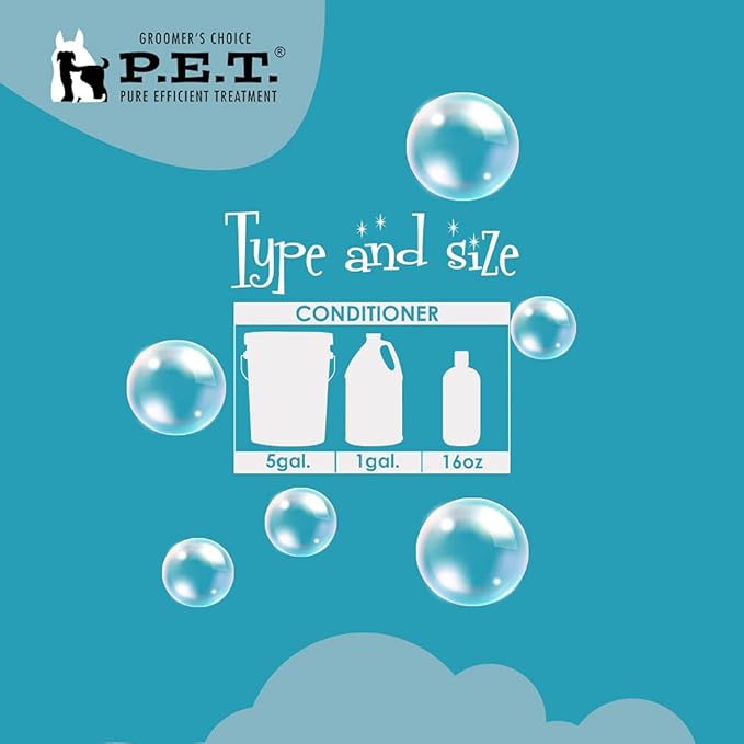 P.E.T. Pure Efficient Treatment Baby Mild - Cucumber Melon Conditioner for Puppies & Kittens - 16 Fl. Oz - Eco-Friendly, Paraben-Free