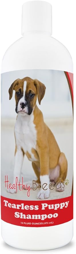 Healthy Breeds Boxer Tearless Puppy Dog Shampoo 16 oz