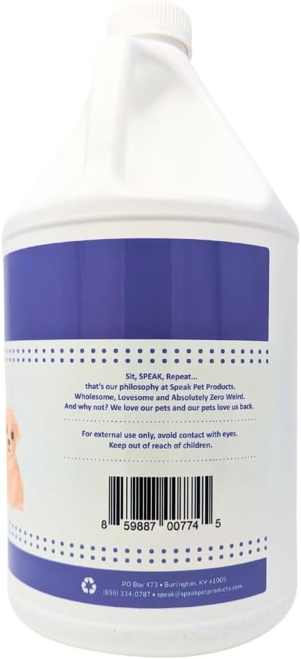 Brightening Dog Shampoo, Blueberry Plum, 1 Gallon