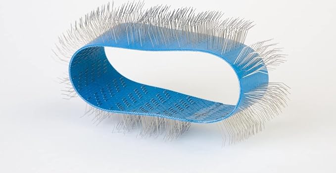 Automatic Dogbrush - Catbrush - Electric slickerbrush for dogs and cats with medium to long hair - Including flexible hose for connecting to your hoover - Dematting - Easy way of grooming