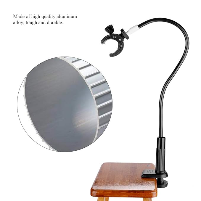 Dog Grooming Stand Holder, and Durable, Flexible Dog Cat Hair Dryer Holder, Hands-Free Holds Most Sizes of Hand Dryers Blasting Hoses