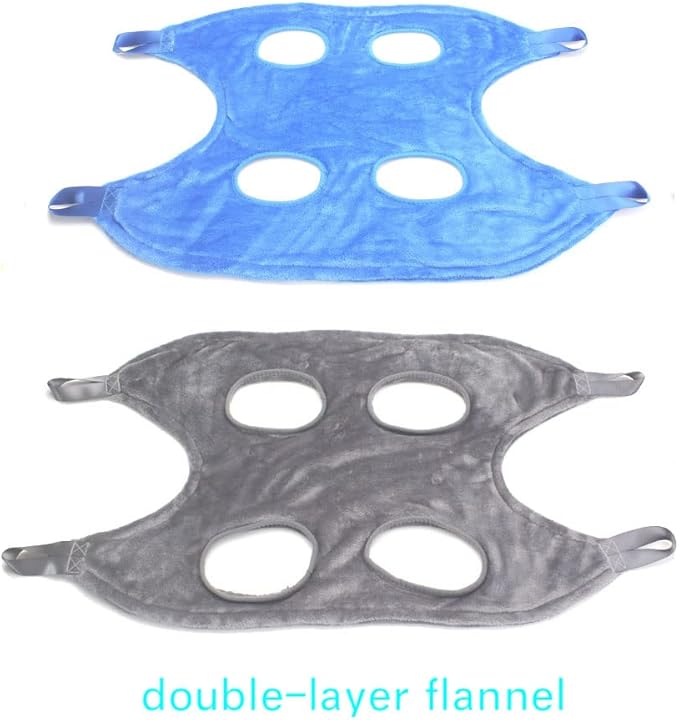 Pet Grooming Hammock Dogs Cats Clipping Sling Hanging Harness for Ear Care Kit Nail Trimming Bag,Pack of 2 (S)