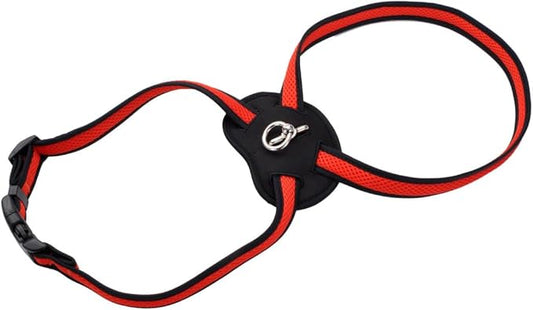 Coastal - Size Right - Mesh Dog Harness, Red, 3/4" x 12"-18"