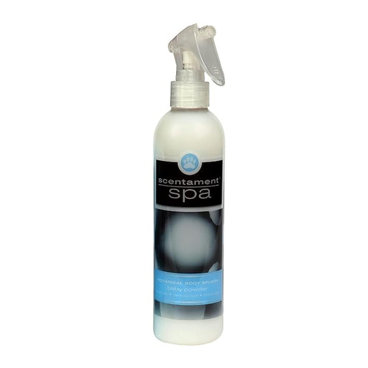 Best Shot Scentament Spa Botanical Body Splash, Baby Powder, 8 oz
