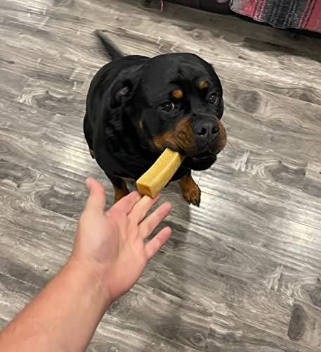 Himalayan Yak Cheese Dog Chew - (Small-Medium-Large-Extra Large-Jumbo) - Cheese Bones for Dogs - All Natural - for Aggressive Chewers - Sherpa Chew (Extra Large 2 Count)