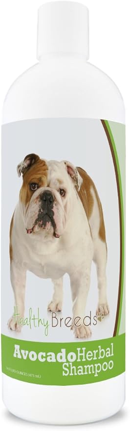 Healthy Breeds Bulldog Avocado Herbal Dog Shampoo 16 oz
