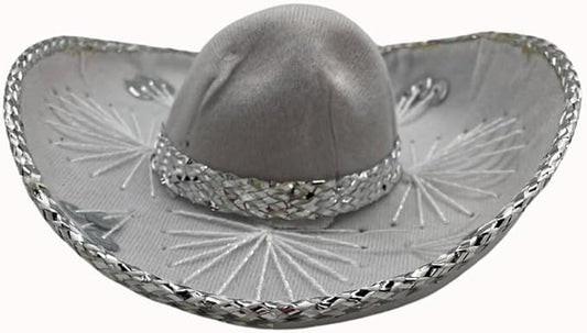 Mini Mariachi Hat 6 inch Black Sombrero for Fiesta Themed Parties for Small Dog/Cat Costume