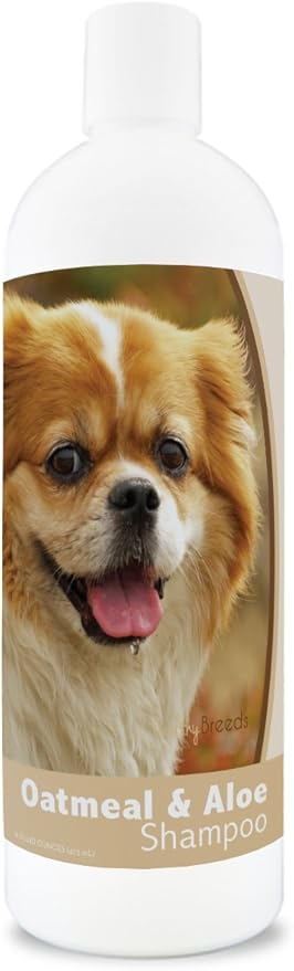 Healthy Breeds Tibetan Spaniel Oatmeal Shampoo with Aloe 16 oz