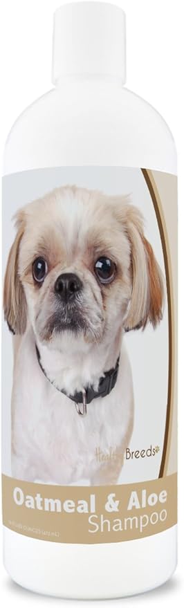 Healthy Breeds Peekapoo Oatmeal Shampoo with Aloe 16 oz