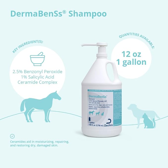 Shampoo for Dogs, Cats and Horses, Gallon