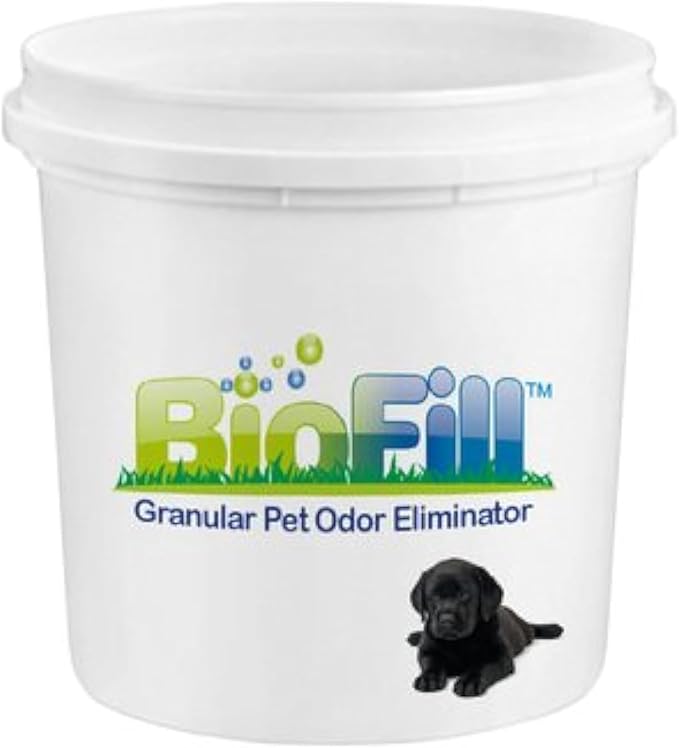 BioTurf Pet Deodorizer Granular Infill for Artificial Grass Turf, All Natural Dog Urine Neutralizer, Outdoor Use, 1 Gallon Pail