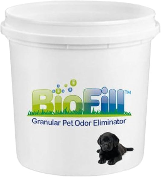 BioTurf Pet Deodorizer Granular Infill for Artificial Grass Turf, All Natural Dog Urine Neutralizer, Outdoor Use, 1 Gallon Pail