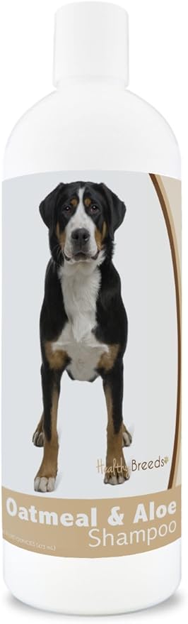 Healthy Breeds Greater Swiss Mountain Dog Oatmeal Shampoo with Aloe 16 oz