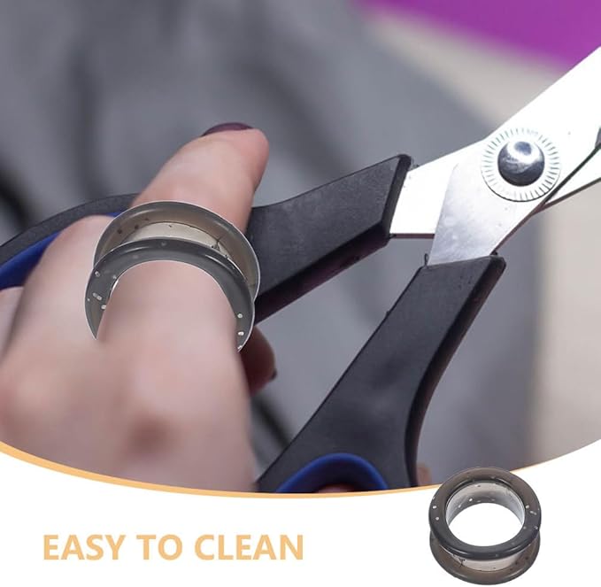 Hemoton 10pcs Soft Silicone Scissor Finger Rings,Rubber Pet Shears Thumb Inserts,Scissors Finger Protector Grips for Dog Hair Cutting,Salon Scissor Parts,Ring Scissor Accessories