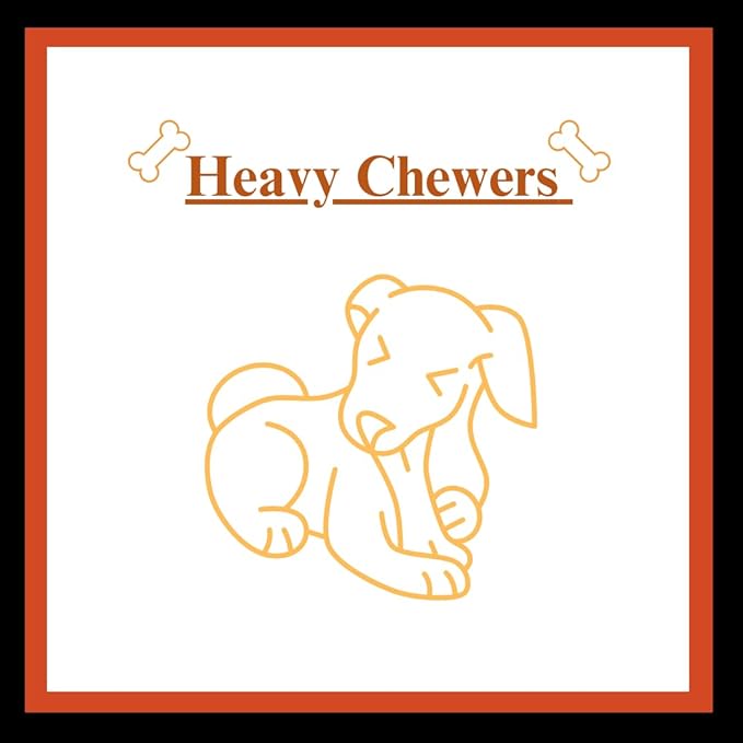 Filled Dog Bones Bundles for Large Dogs, Large Stuffed Femur Bone Bundle with 1 Dog Waste Roll, Long-Lasting Dental Treats for Aggressive Chewers (Cheese & Bacon)