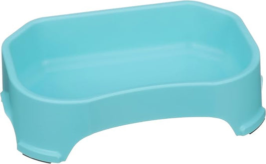 Neater Pet Brands Large Water Bowl for Dogs, Outdoor Dog Water Bowl (1.25 Gallon Extra-Large Capacity), Big Trough Style Food Dish for Indoors or Outside, No Spill Large Dog Bowls, Aquamarine