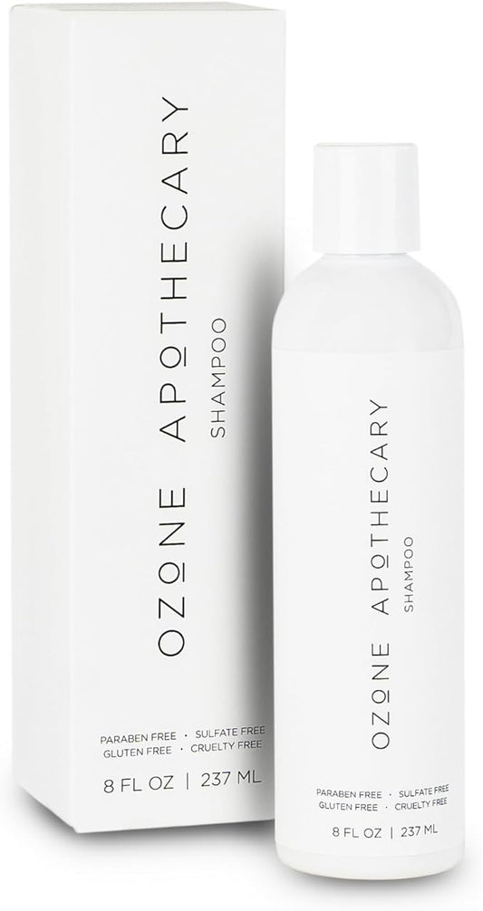 Pet Ozone Shampoo | Ozone Infused Argan Oil Pet Shampoo | Natural Cleanser for Animal Skin and Fur | Ozonated Wash for Dogs & Cats