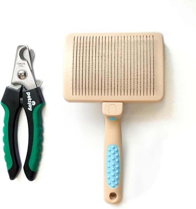 Big Dog Quick Nail Clipper + Mats Hair Remover Set