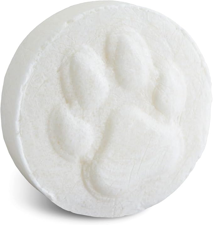 Organic Dog Shampoo Bar Soap with Added Conditioners for Skin, All Natural Puppy Bath Soap, pH Balanced, Vegan, 80+ Washes, Lavender, 80 oz