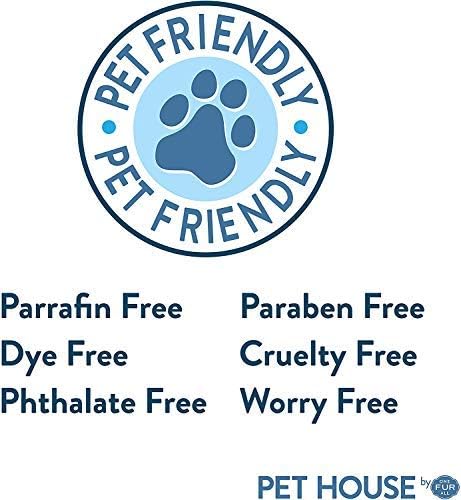 One Fur All Pet House Wax Melts - Vanilla Sandalwood/Vanilla Creme Brulee Pack of 2 - Odor Eliminating, Long-Lasting Scented Wax Melts - Natural, Pet-Friendly