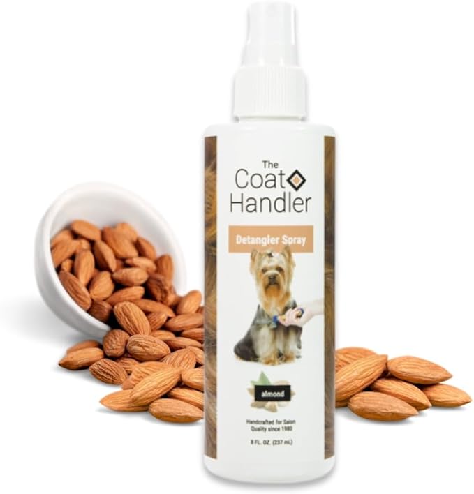 Anti-Static Detangler Dog Spray - Eliminates Static and Fly-Away Hair, All Natural Ingredients