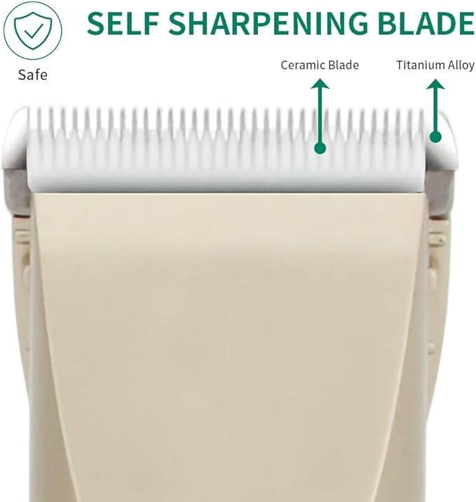 Gromming Dog Clippers,USB Rechargeable Dogs Cats and Other Pets Grooming kit,Professional Hair shavers, Low Noise Pets Hair Remover