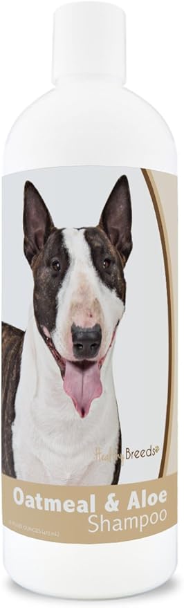 Healthy Breeds Miniature Bull Terrier Oatmeal Shampoo with Aloe 16 oz