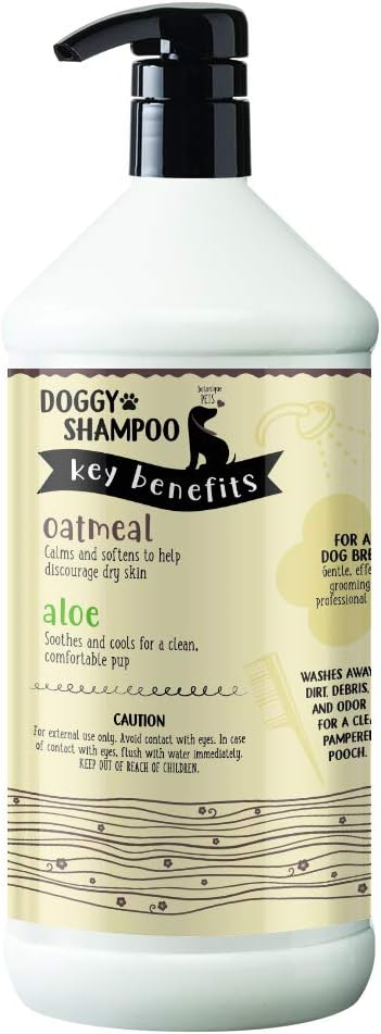 Dog Shampoo with Ultra-Soothing Ingredients to Cleanse and Calm, 32oz /960 ml