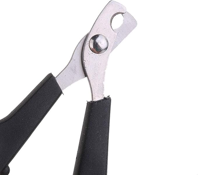 Black Pet Supplies Pet Accessories Trumpet Dog Cat Bird Nail Scissors Nail Clippers Trimmer Pet Grooming Supplies Grooming Brushes, Pets are Good Friends of Mankind Claw Care