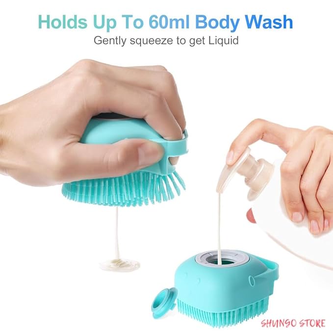 Cepillo de baño para perros y gatos