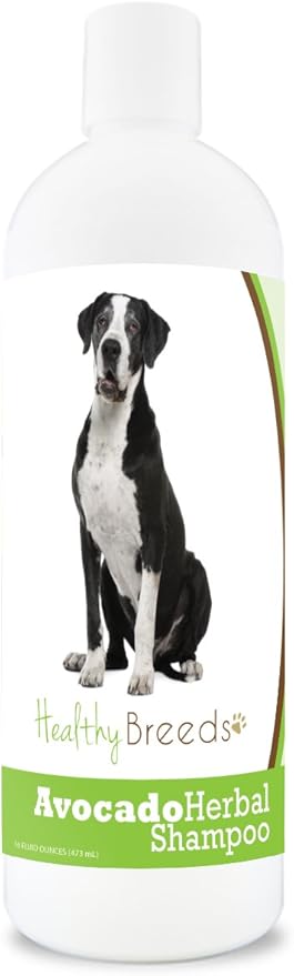 Healthy Breeds Great Dane Avocado Herbal Dog Shampoo 16 oz
