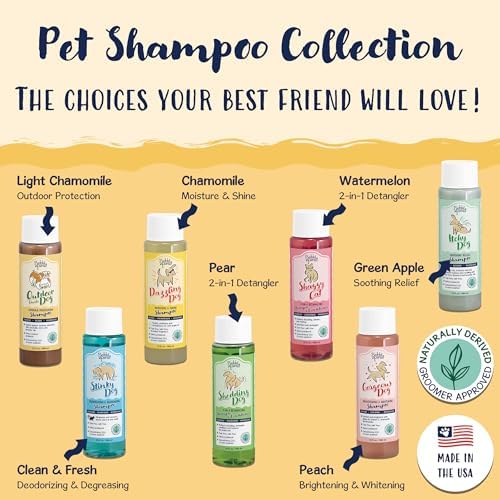 Bobbi Panter Charlie Outdoor Dog Shampoo to Protect Fur & Moisturizes Skin, Natural Ingridients, Tear-Free, pH-Balanced, Concentrated 20:1 Formula, Clove & Cedarwood Scent, 13 oz.