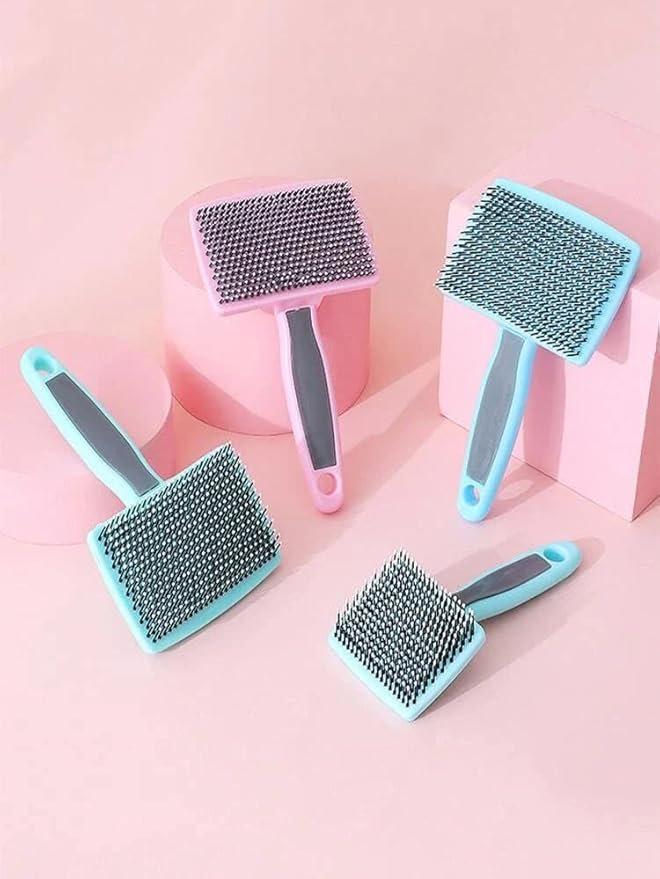 cepillo para pelo de perros y gatos (BLUE)