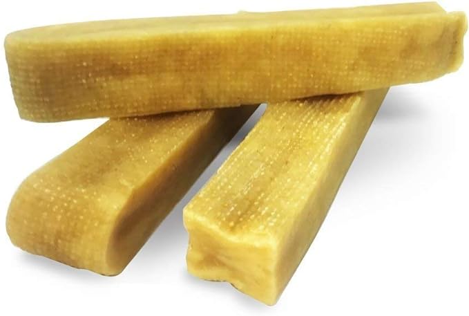EcoKind Premium Gold Yak Cheese Himalayan Dog Chews, Healthy Dog Treats, Yak Chews for Small Dogs, All Natural, Long Lasting Dog Chew for Aggressive Chewers, High Protein Puppy Treat, Small - 8 Chews