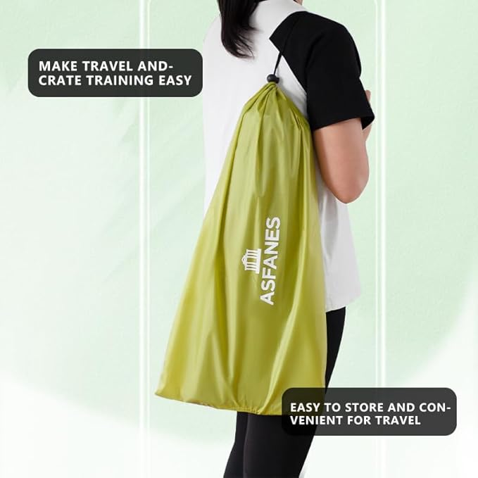 Outdoor Pet Curtain Camping Tent, Pop up Cave Bed for Indoor Cats and Small Dogs, Portable Cat House Dog House, Green.