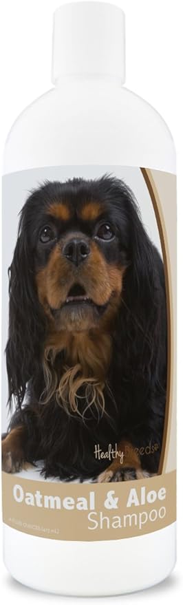 Healthy Breeds English Toy Spaniel Oatmeal Shampoo with Aloe 16 oz