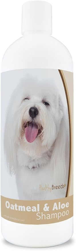 Healthy Breeds Coton de Tulear Oatmeal Shampoo with Aloe 16 oz