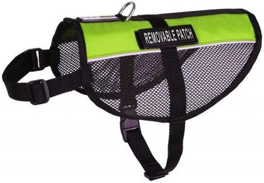 Deaf Dog Service Dog mesh Vest Harness Cool Comfort. Purchase Comes with 2 Reflective Deaf Dog pathces. Measure Your Dog Before Ordering