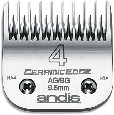 Andis Stainless Steel Pro Quality Grooming Ceramic Edge Clipper Blades Choose Size !(# 40 = .25mm)