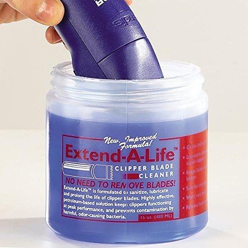 Blade Cleaner Rinse for Pet Grooming Clippers - Extends Life & Protects Blades !(32 oz Refill)